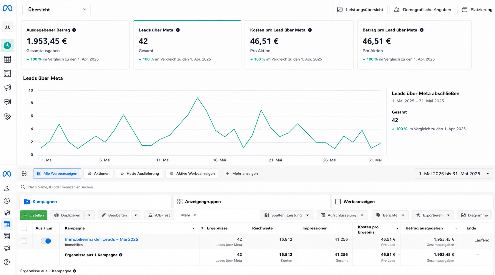 Meta Ads Manager Fallstudie 3