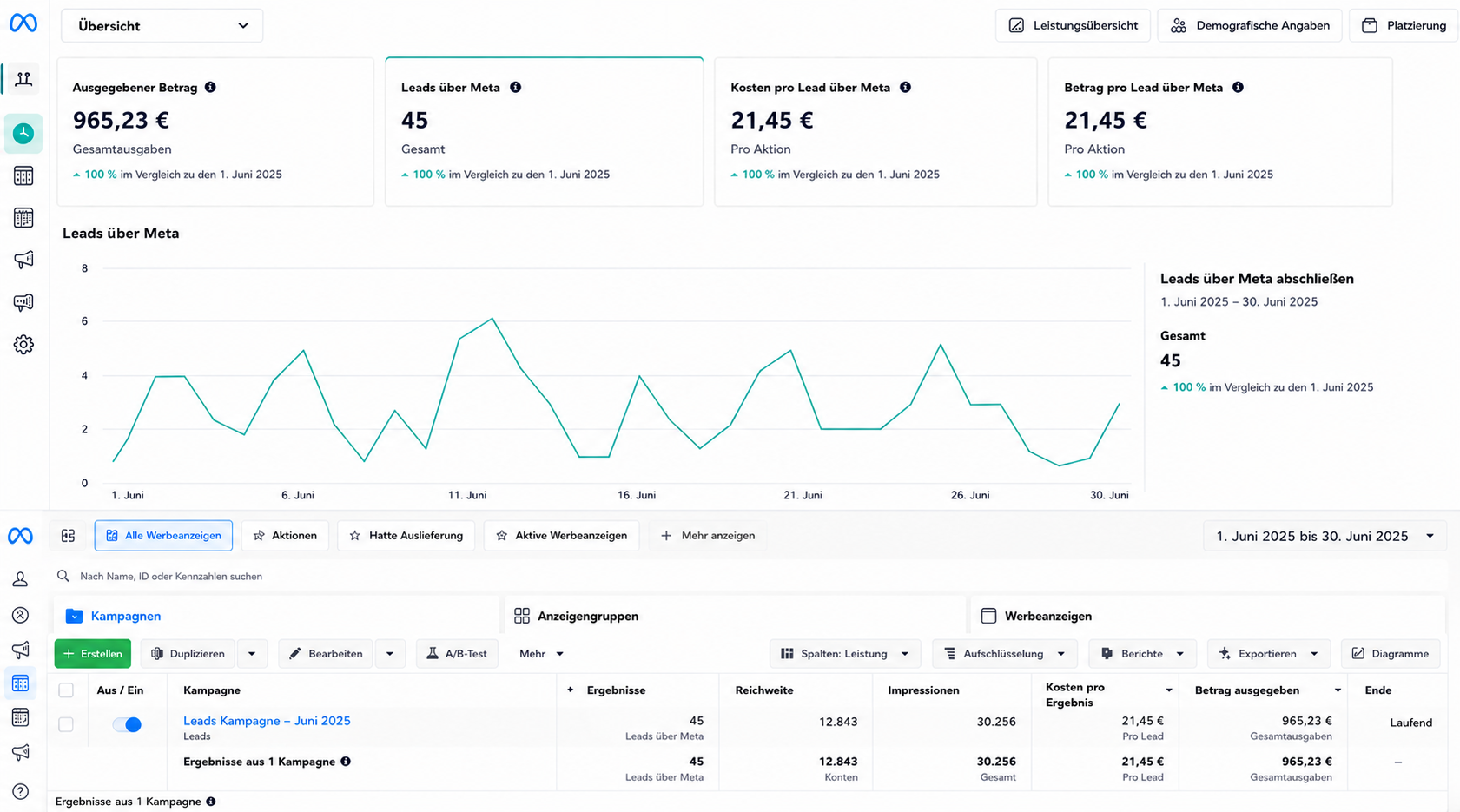 Meta Ads Manager Fallstudie 9